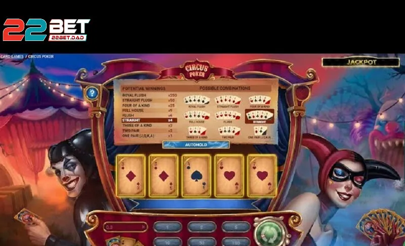 Circus Poker - Đắm Chìm Trong Thế Giới Bài Đầy Sắc Màu