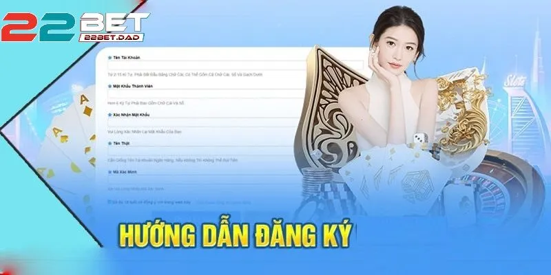 Hướng Dẫn Đăng ký 22bet Chi Tiết Trong 5 Phút